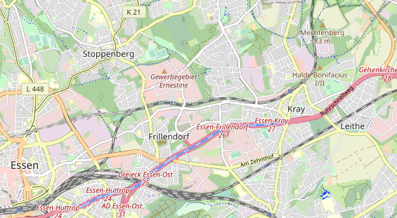 Monteurzimmer auf Karte