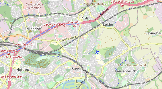 Monteurzimmer auf Karte