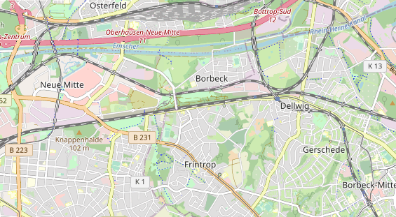 Monteurzimmer auf Karte