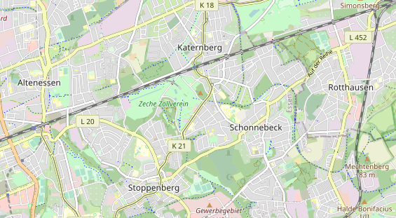 Monteurzimmer auf Karte