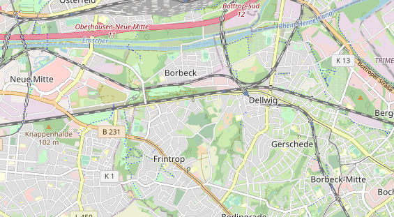 Monteurzimmer auf Karte