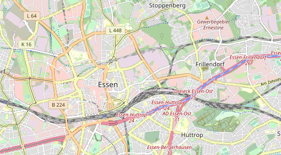 Monteurzimmer auf Karte