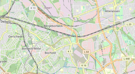 Monteurzimmer auf Karte