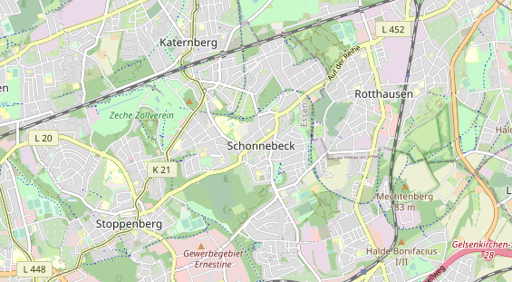 Monteurzimmer auf Karte