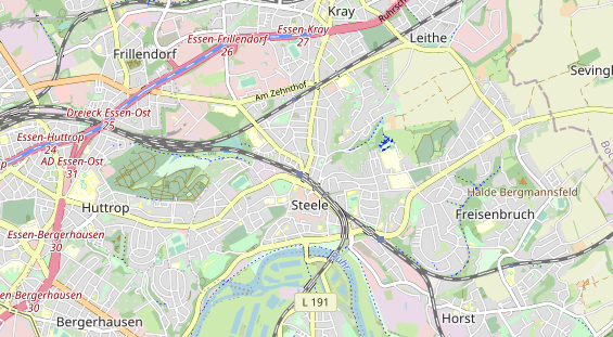 Monteurzimmer auf Karte