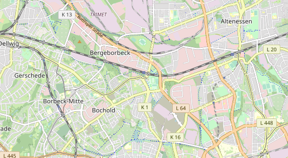 Monteurzimmer auf Karte