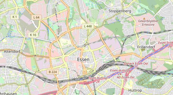 Monteurzimmer auf Karte