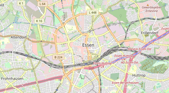 Monteurzimmer auf Karte