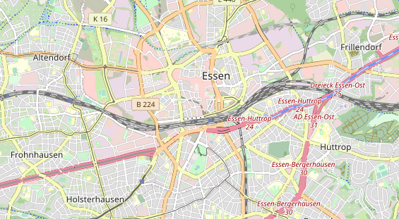 Monteurzimmer auf Karte