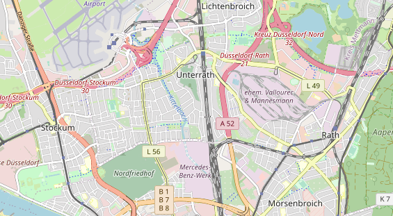 Monteurzimmer auf Karte