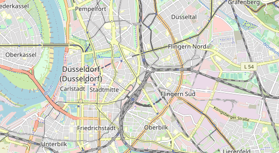 Monteurzimmer auf Karte