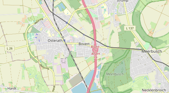 Monteurzimmer auf Karte