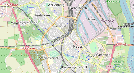 Monteurzimmer auf Karte