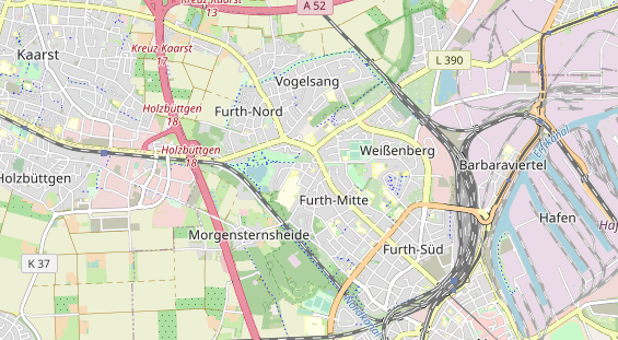 Monteurzimmer auf Karte