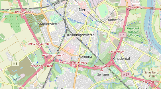 Monteurzimmer auf Karte