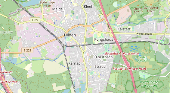 Monteurzimmer auf Karte