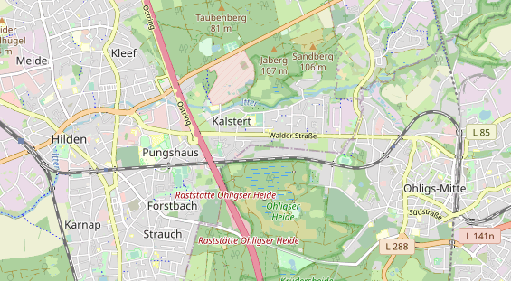 Monteurzimmer auf Karte