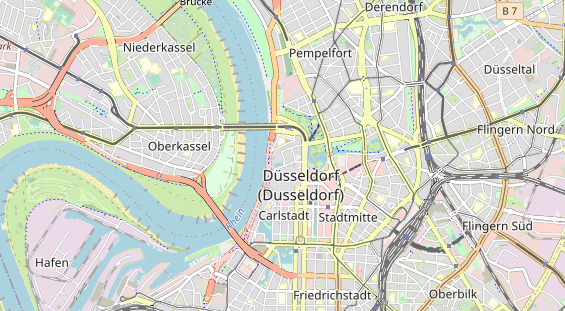 Monteurzimmer auf Karte