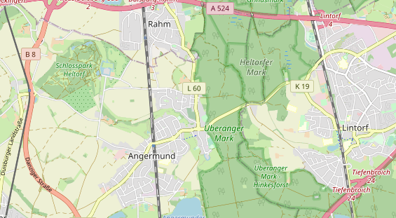 Monteurzimmer auf Karte