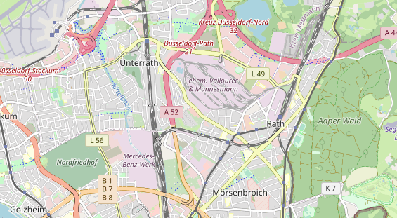 Monteurzimmer auf Karte