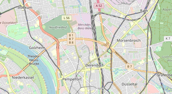 Monteurzimmer auf Karte