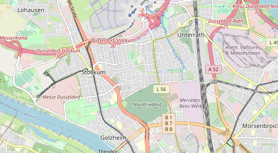 Monteurzimmer auf Karte