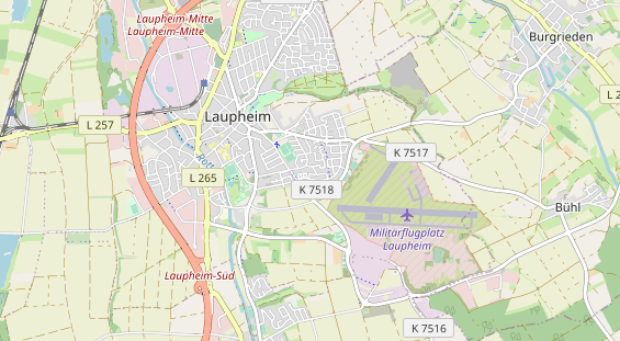 Monteurzimmer auf Karte