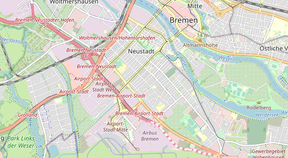 Monteurzimmer auf Karte