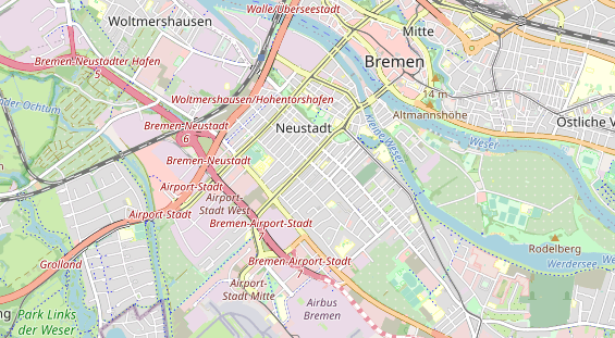 Monteurzimmer auf Karte