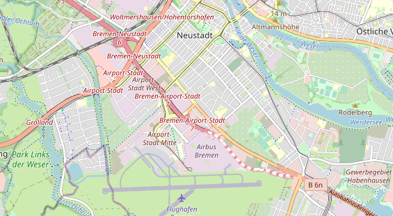 Monteurzimmer auf Karte