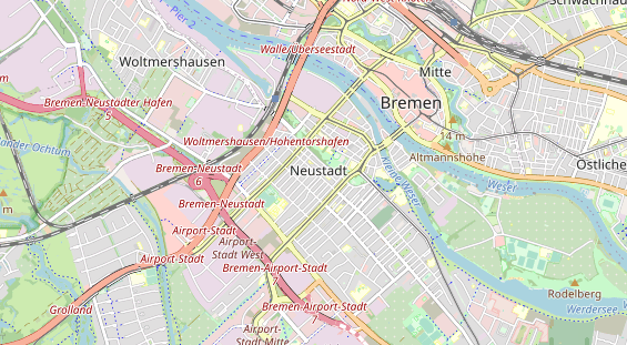 Monteurzimmer auf Karte