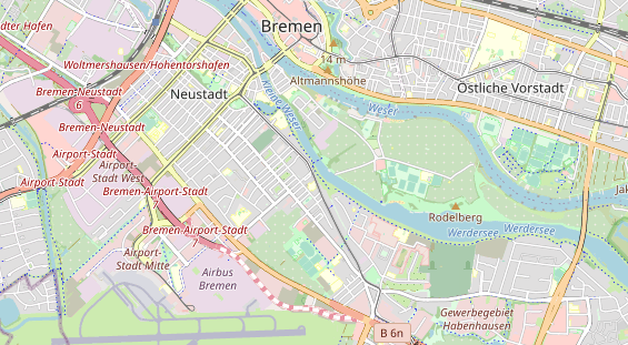 Monteurzimmer auf Karte