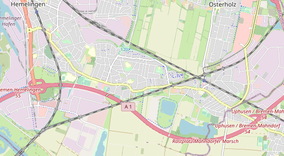 Monteurzimmer auf Karte