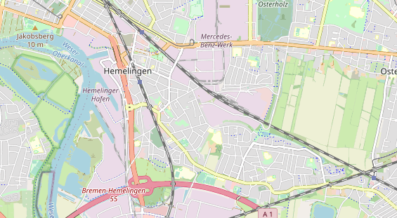 Monteurzimmer auf Karte