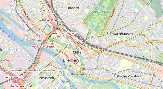 Monteurzimmer auf Karte