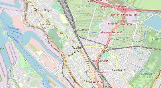 Monteurzimmer auf Karte