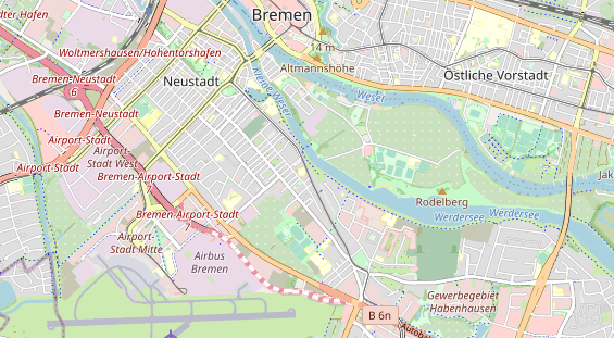 Monteurzimmer auf Karte