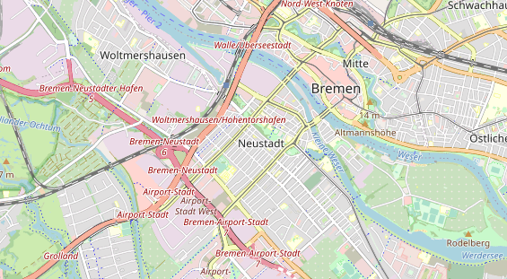 Monteurzimmer auf Karte