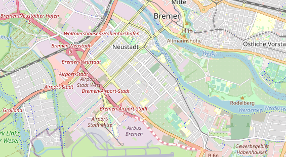 Monteurzimmer auf Karte