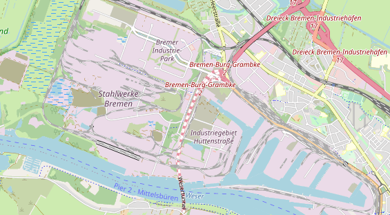 Monteurzimmer auf Karte