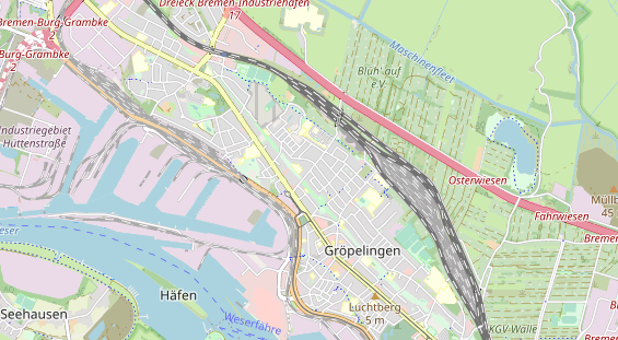 Monteurzimmer auf Karte