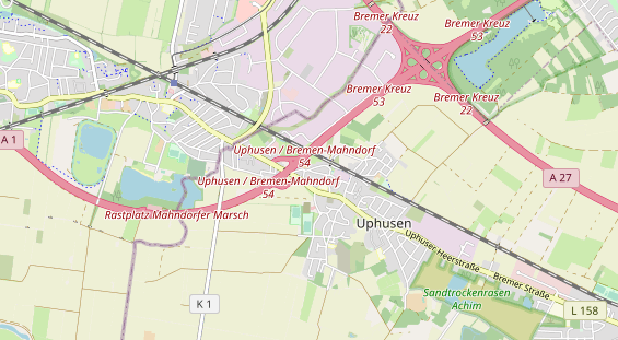 Monteurzimmer auf Karte