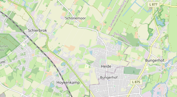 Monteurzimmer auf Karte