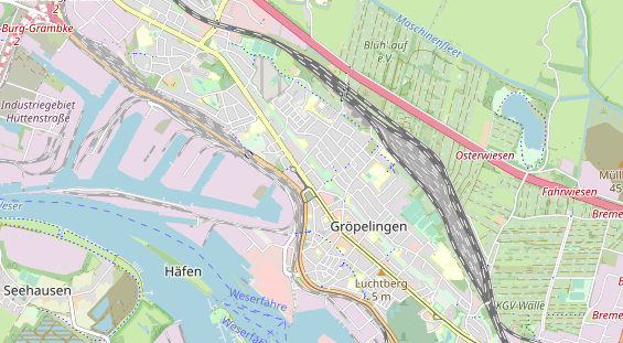 Monteurzimmer auf Karte