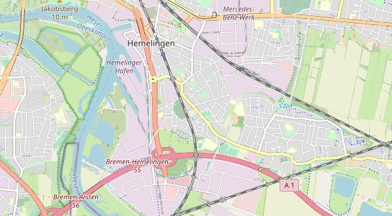 Monteurzimmer auf Karte