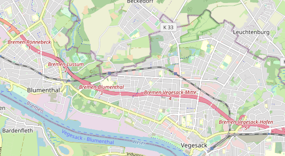 Monteurzimmer auf Karte