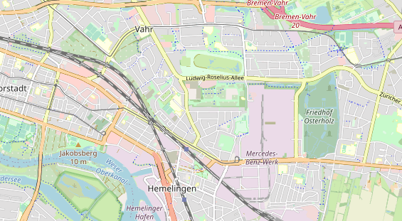 Monteurzimmer auf Karte