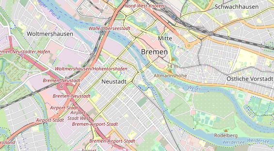 Monteurzimmer auf Karte