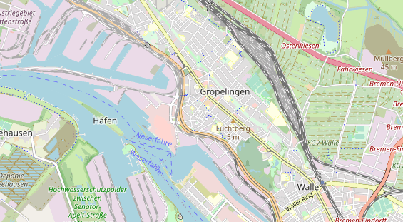 Monteurzimmer auf Karte