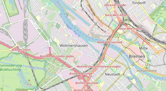 Monteurzimmer auf Karte